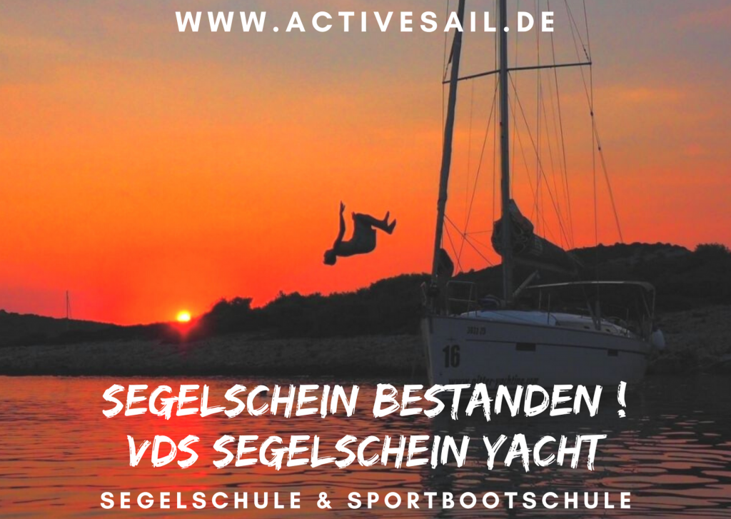 Urlaubstörn mit Ausbildung zum Segelschein Yacht VDS oder SKS Segelschein