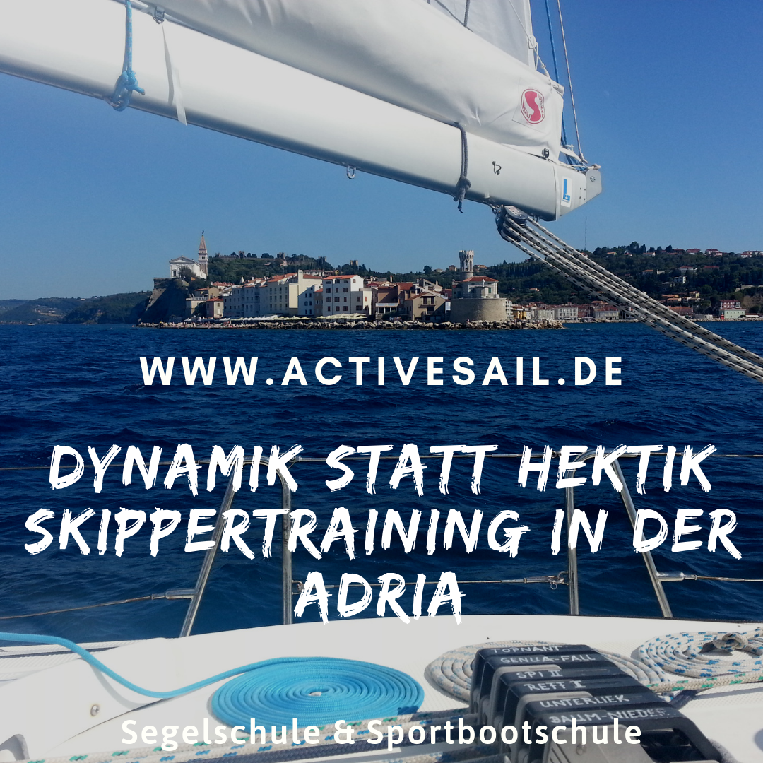 Skippertraining in der Adria mit Ihrer segelschule Activesail